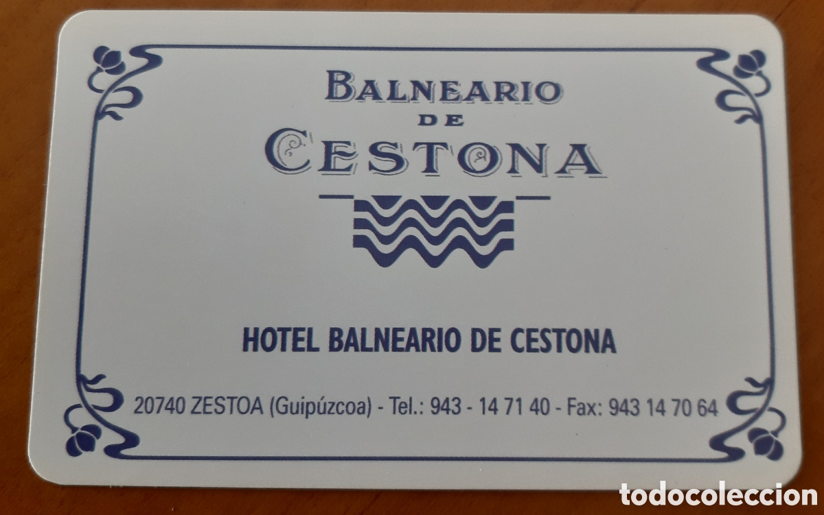 Coleccionismo Calendarios: Calendario fournier a&ntilde;o 2000. Balneario de Cestona. R8823