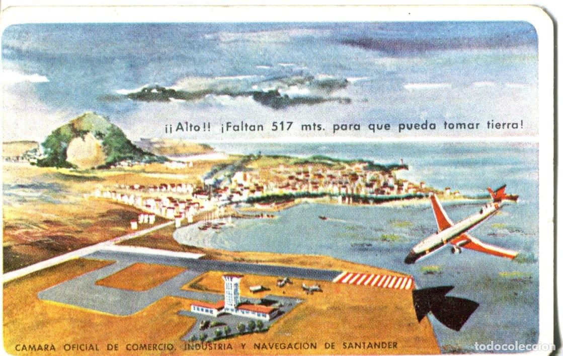 Collectionnisme Calendriers: Calendario A&ntilde;o 1969 CAMARA OFICIAL DE COMERCIO DE SANTANDER (Aviones, Aeropuerto)