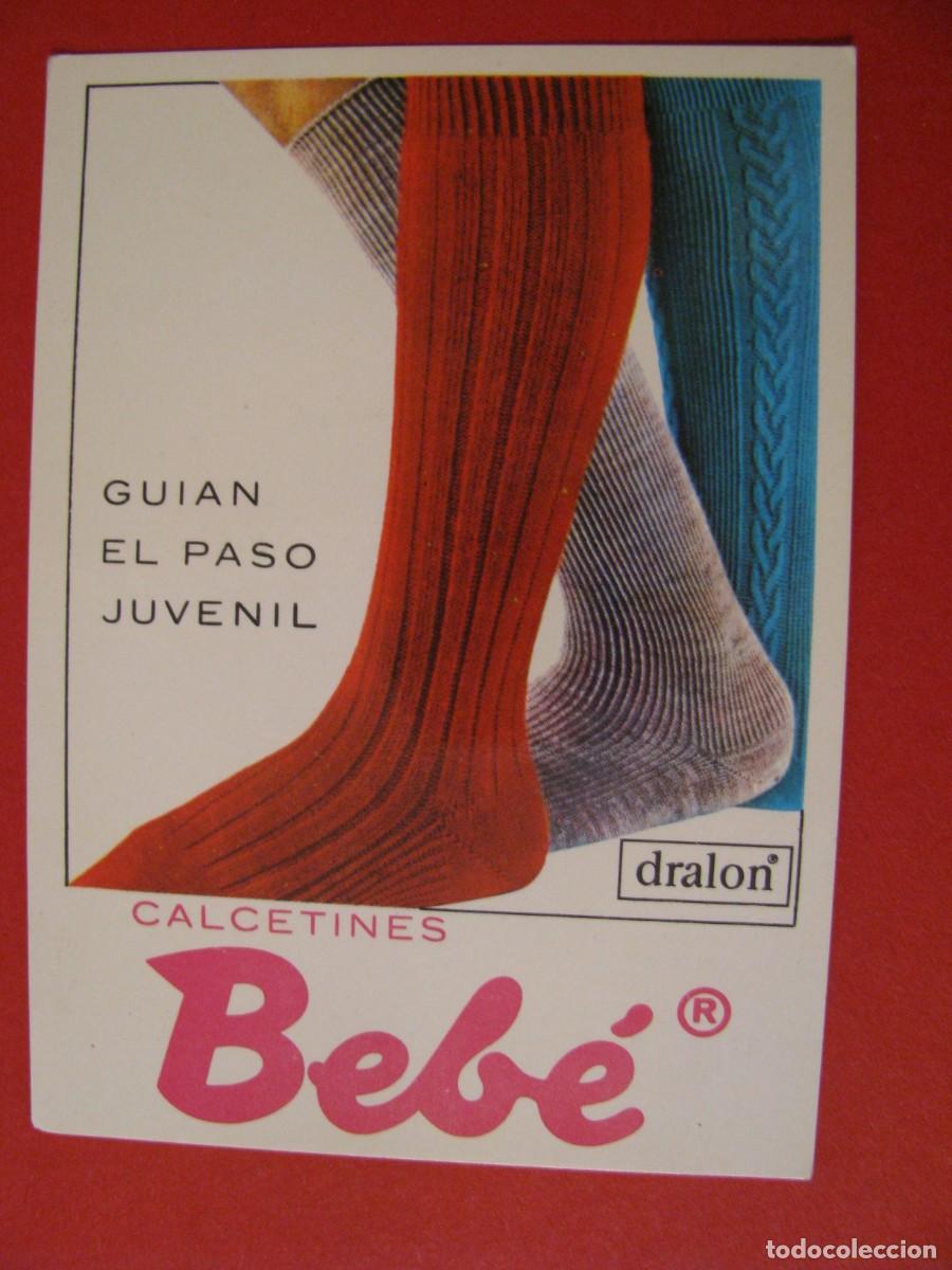 Colecionismo Calend&aacute;rios: CALENDARIO DE BOLSILLO. CALCETINES BEB&Eacute;. 1970
