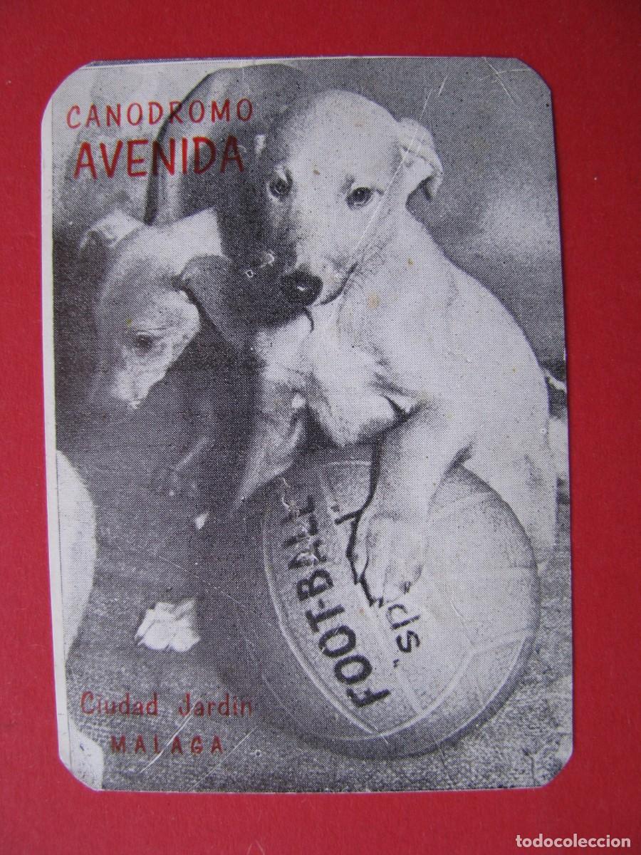 Colecionismo Calend&aacute;rios: CALENDARIO DE BOLSILLO. CANODROMO AVENIDA, MALAGA 1967