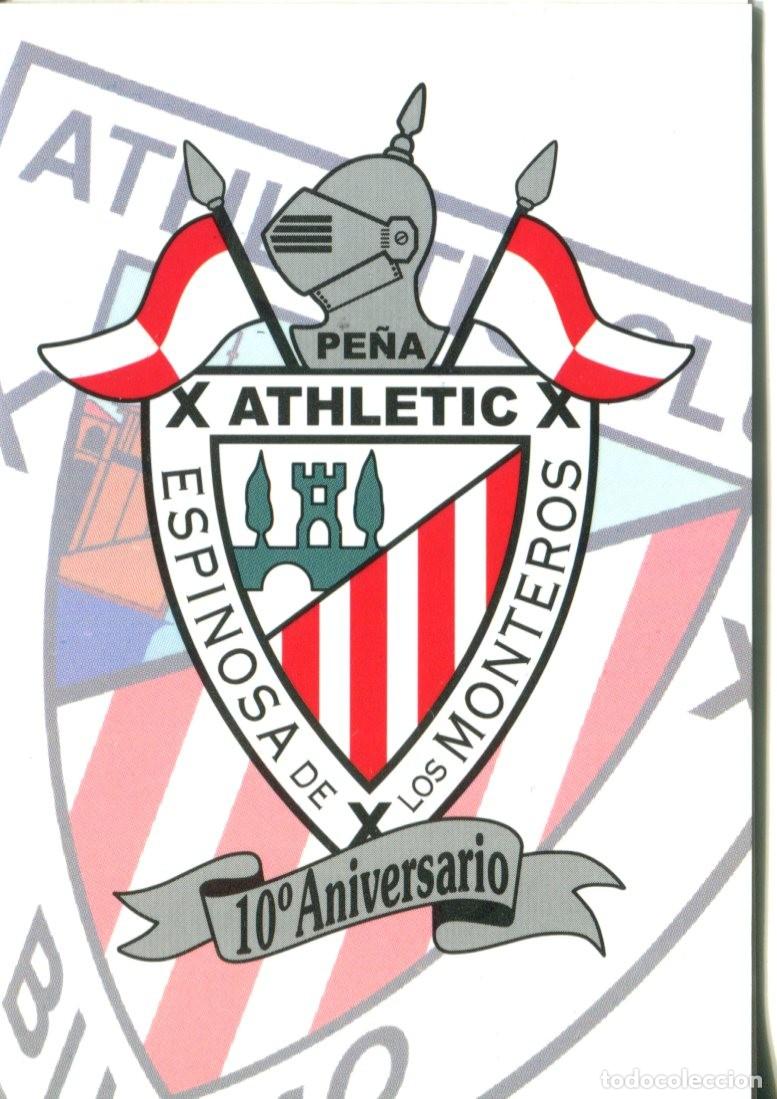 Coleccionismo calendarios: CALENDARIO BOLSILLO DOBLE. FUTBOL ATHLETIC DE BILBAO 2012 (PE&Ntilde;A ESPINOSA DE LOS MONTEROS)