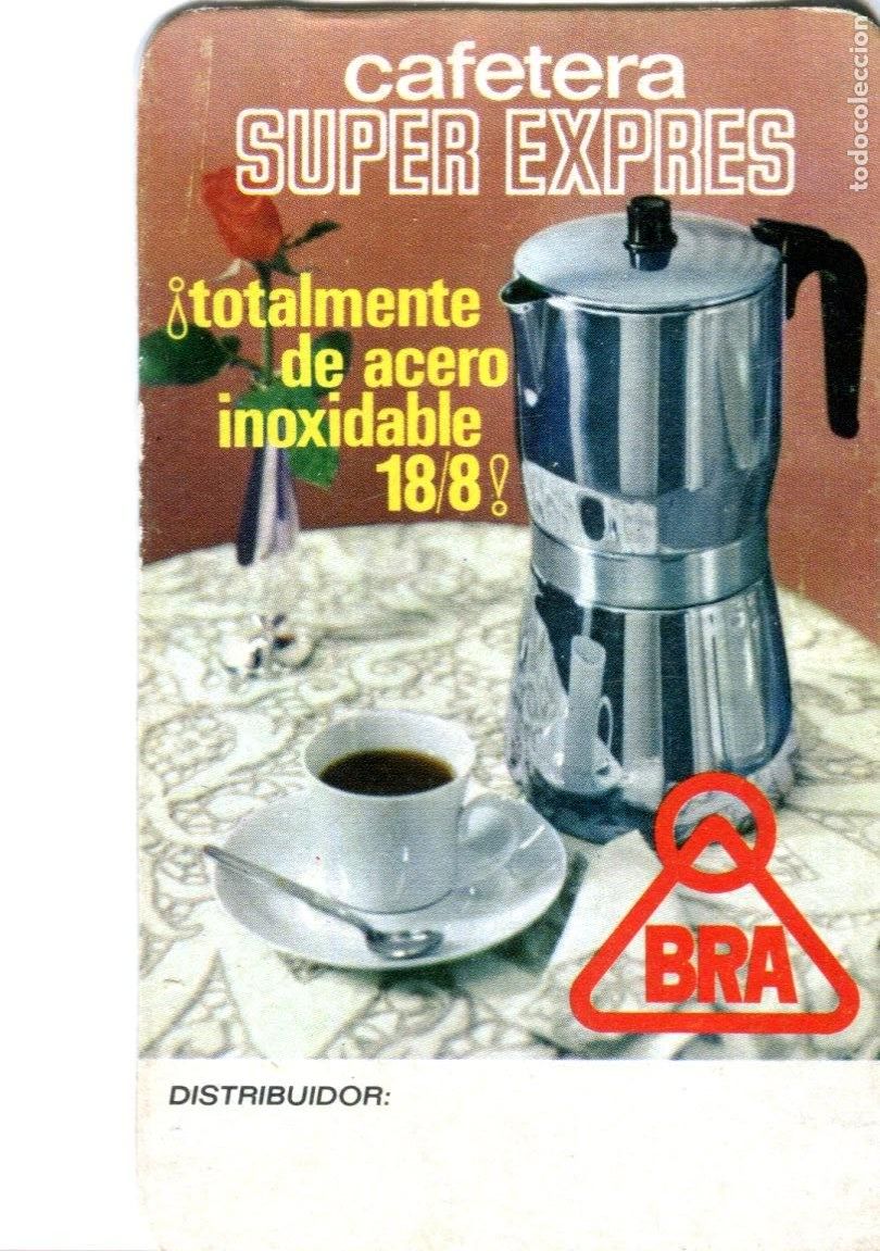 Coleccionismo calendarios: CALENDARIO PUBLICITARIO - CAFETERA SUPER EXPRES BRA - CAFE - A&Ntilde;O 1969 - VER FOTOS