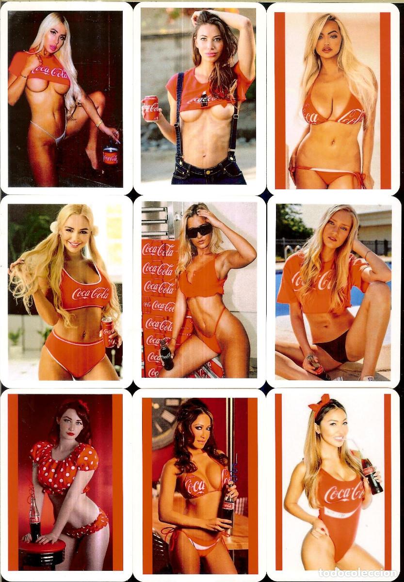 Coleccionismo calendarios: 9 CALENDARIOS DE BOLSILLO - A&Ntilde;O 2023 - COCA COLA GIRLS - ED. LIMITADA (NO OFERTAS)