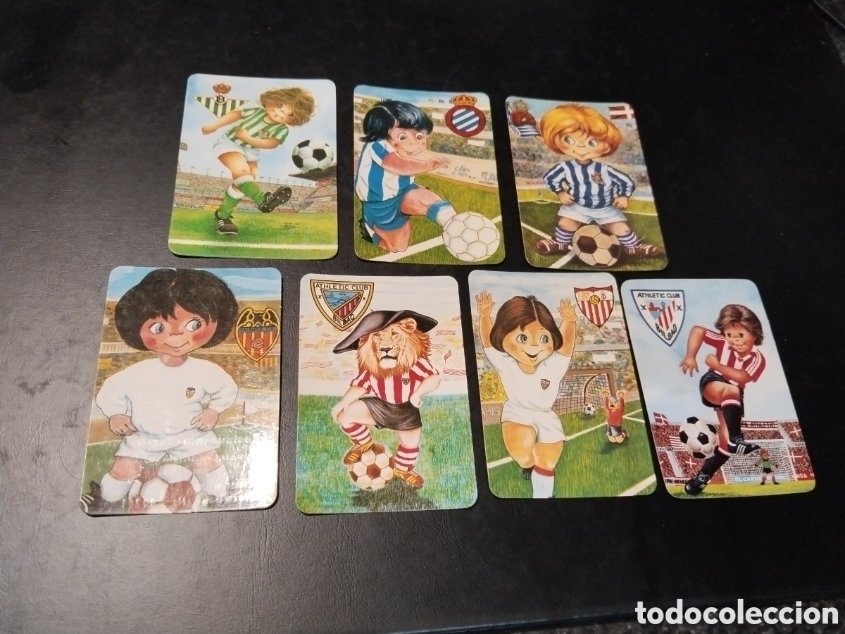 Collectionnisme Calendriers: Lote de 7 Calendarios de Futbol. A&ntilde;o 1983
