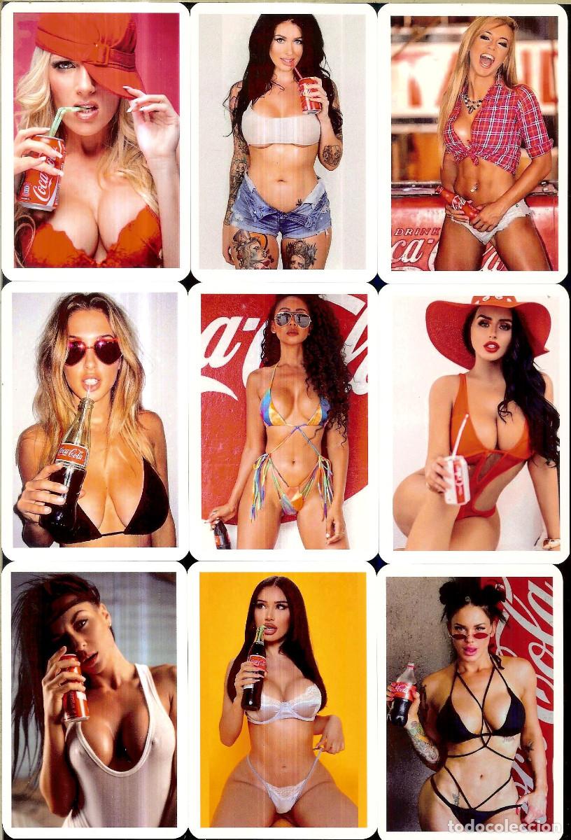 Coleccionismo calendarios: 9 CALENDARIOS DE BOLSILLO - 2023 - COCA COLA GIRLS - EDIC. LIMITADA (NO OFERTAS)