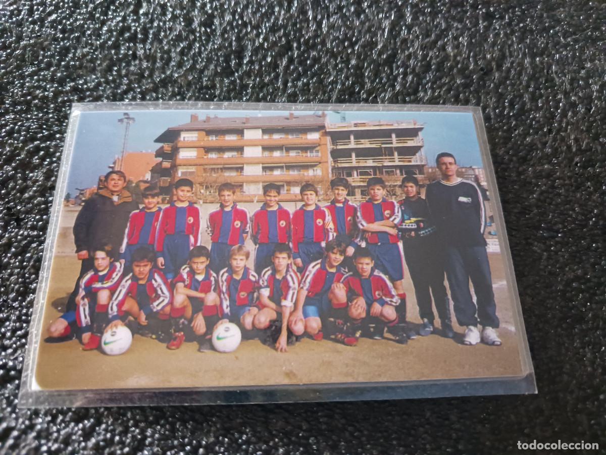 Coleccionismo Calendarios: calendario plastificado 2000, equipo infantil, antiguo campo de futbol de sant feliu de llobregat