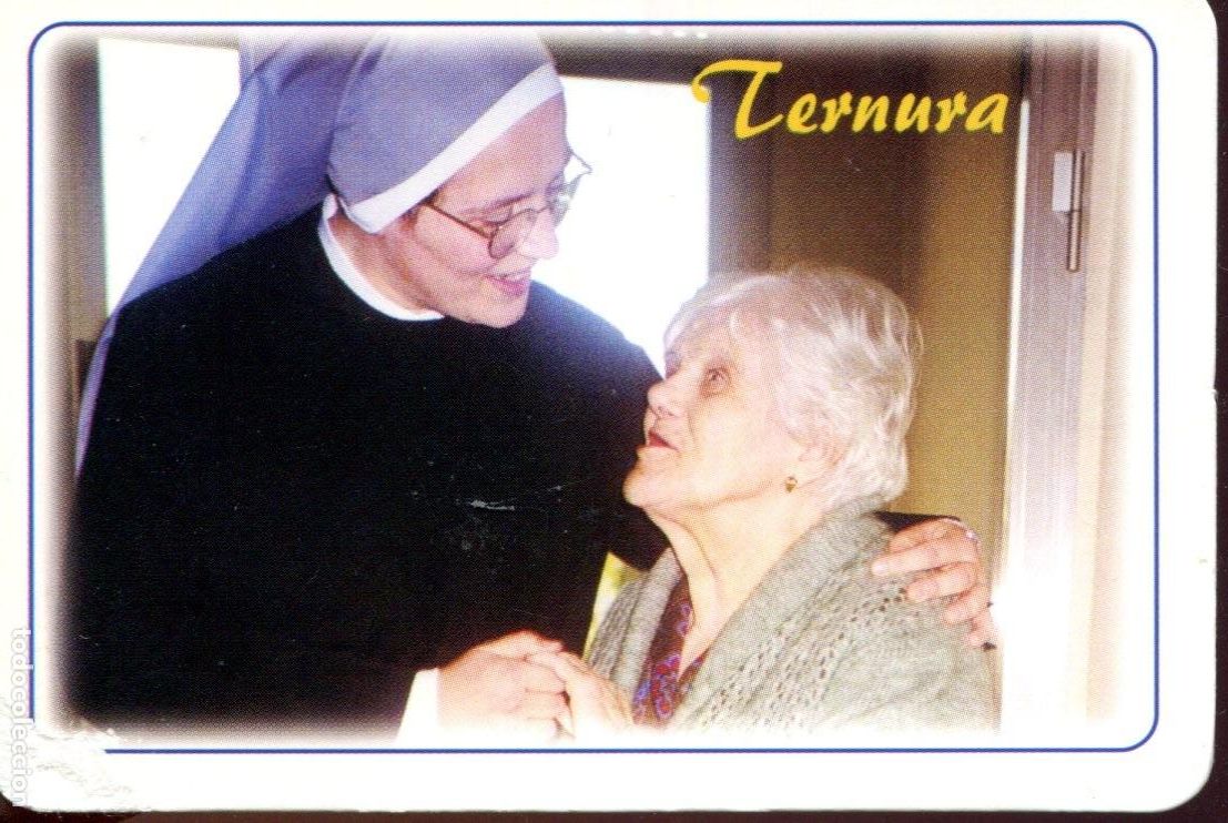 Coleccionismo calendarios: Calendario RELIGIOSO, Congregacion Hermanitas de los Pobres a&ntilde;o 2001