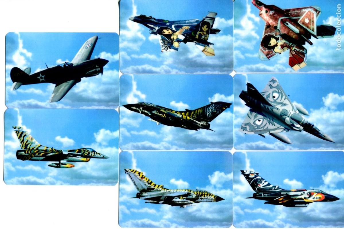 Coleccionismo calendarios: LOTE DE 8 CALENDARIOS JUNYPERO 2013 - AVIONES - Foto 1