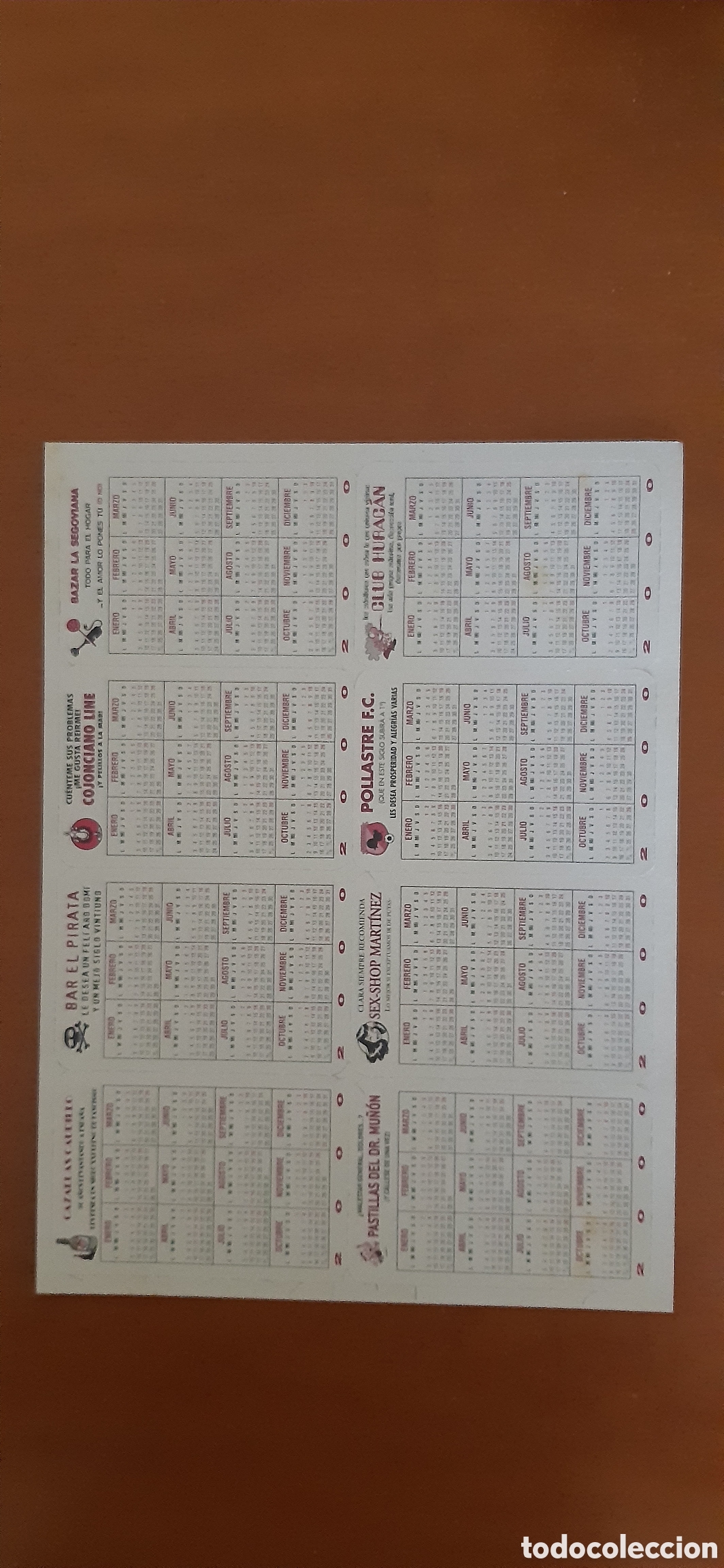 Coleccionismo calendarios: El Jueves calendarios 2000 - Foto 2