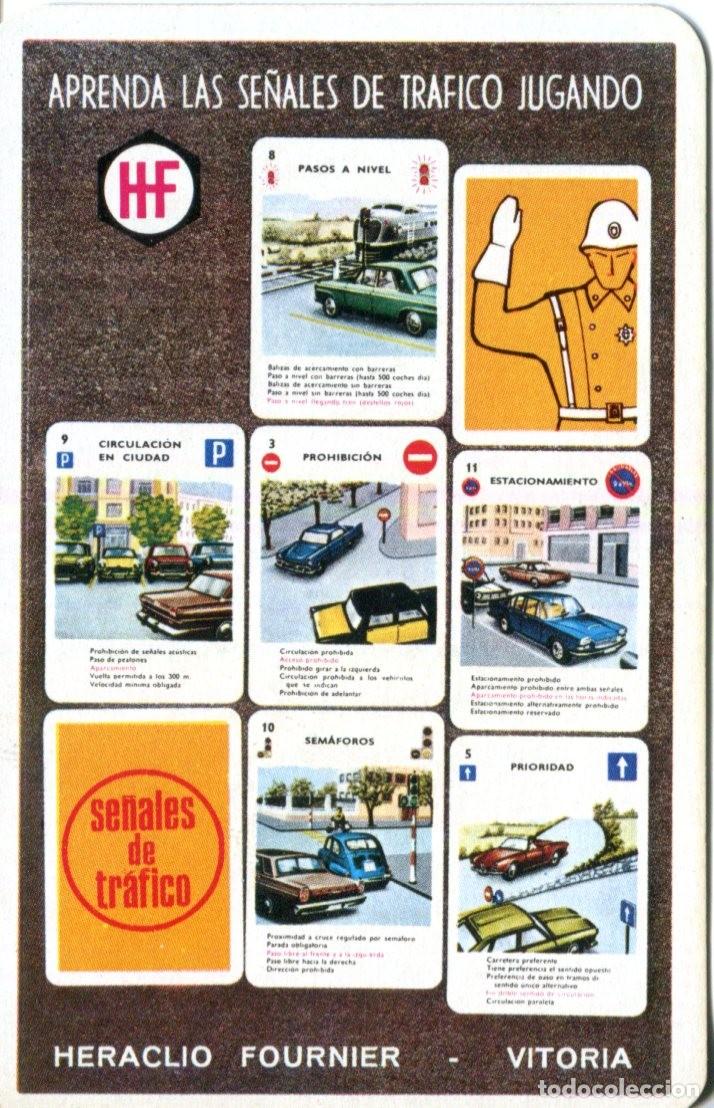 Coleccionismo calendarios: CALENDARIO DE BOLSILLO. FOURNIER A&Ntilde;O 1967 BARAJA HF SE&Ntilde;ALES DE TR&Aacute;FICO