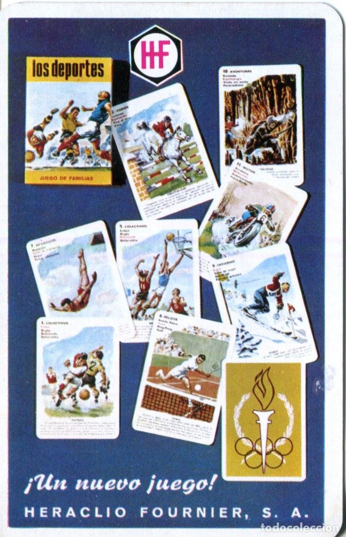 Coleccionismo calendarios: CALENDARIO FOURNIER A&Ntilde;O 1969 JUEGO LOS DEPORTES