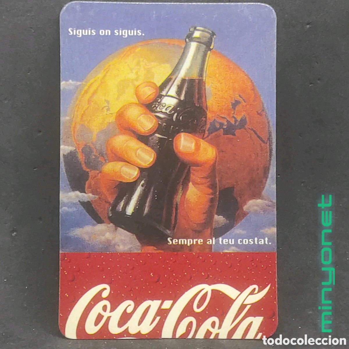 Coleccionismo calendarios: Calendario Coca-Cola 2002 Catal&aacute;n - Foto 1