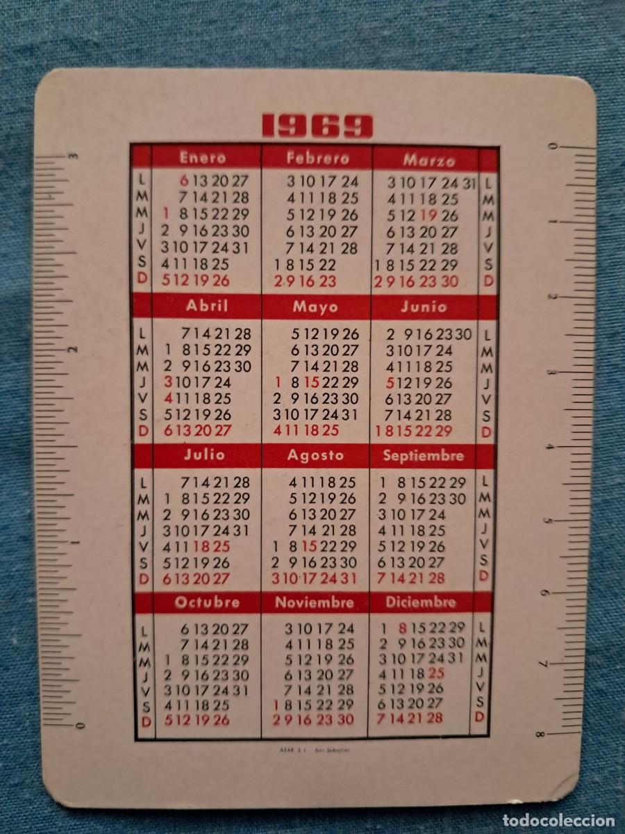 Coleccionismo calendarios: CALENDARIO &rdquo;LECHE ALY (LE&Oacute;N)&rdquo; DE 1969 - Foto 2