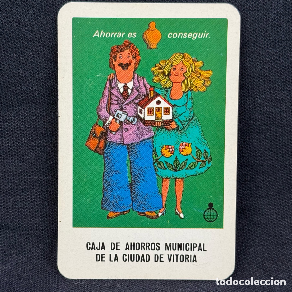 Coleccionismo calendarios: CALENDARIO BOLSILLO FOURNIER CAJA AHORROS MUNICIPAL VITORIA 1979