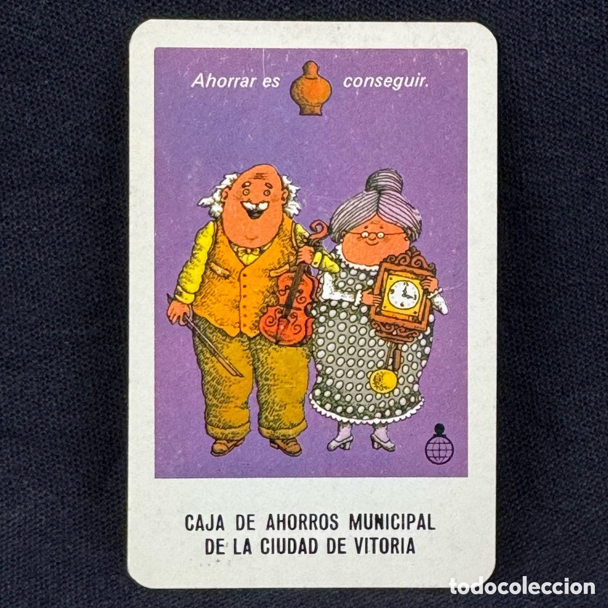 Collectionnisme Calendriers: CALENDARIO BOLSILLO FOURNIER CAJA AHORROS MUNICIPAL VITORIA 1979