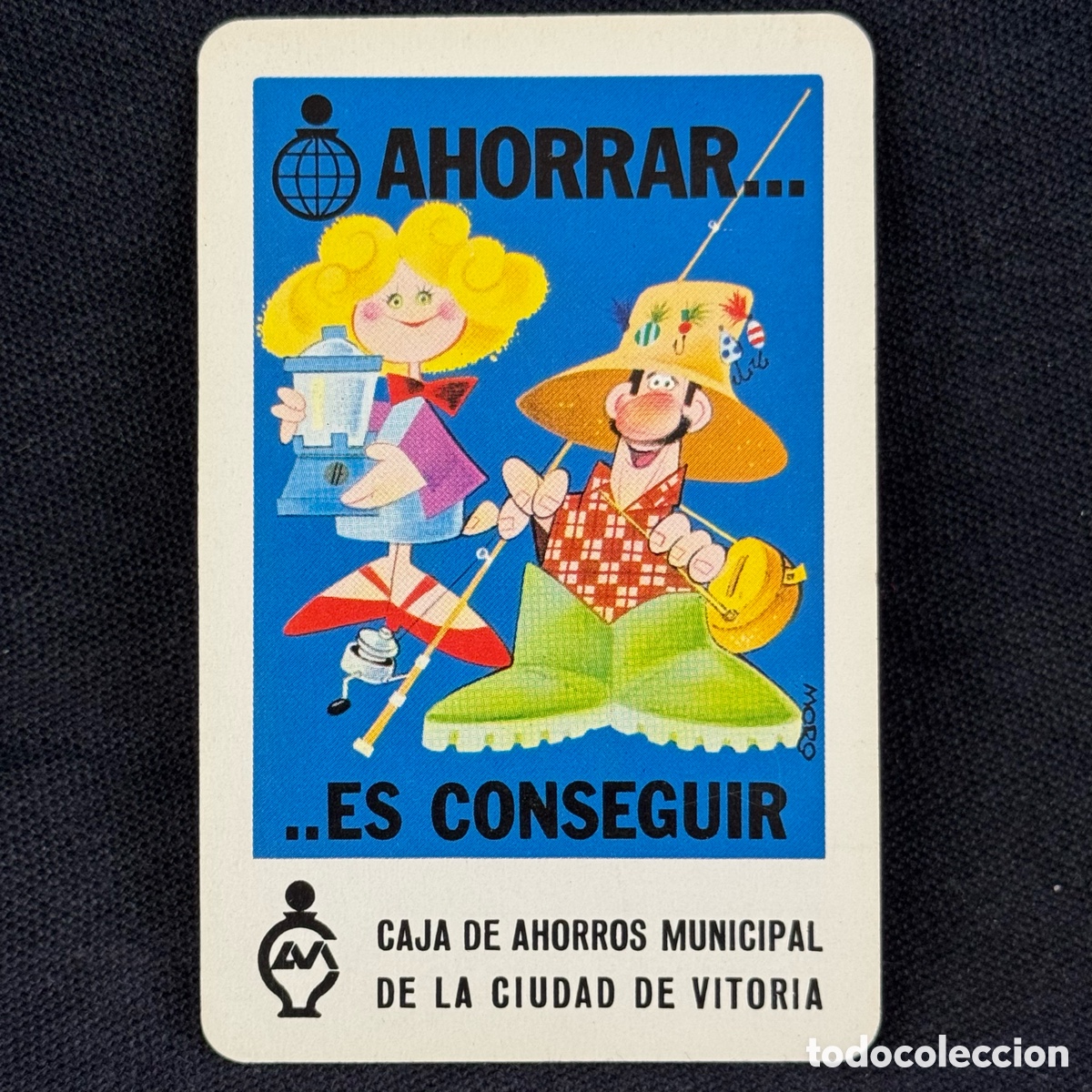 Coleccionismo calendarios: CALENDARIO BOLSILLO FOURNIER CAJA AHORROS MUNICIPAL VITORIA 1980