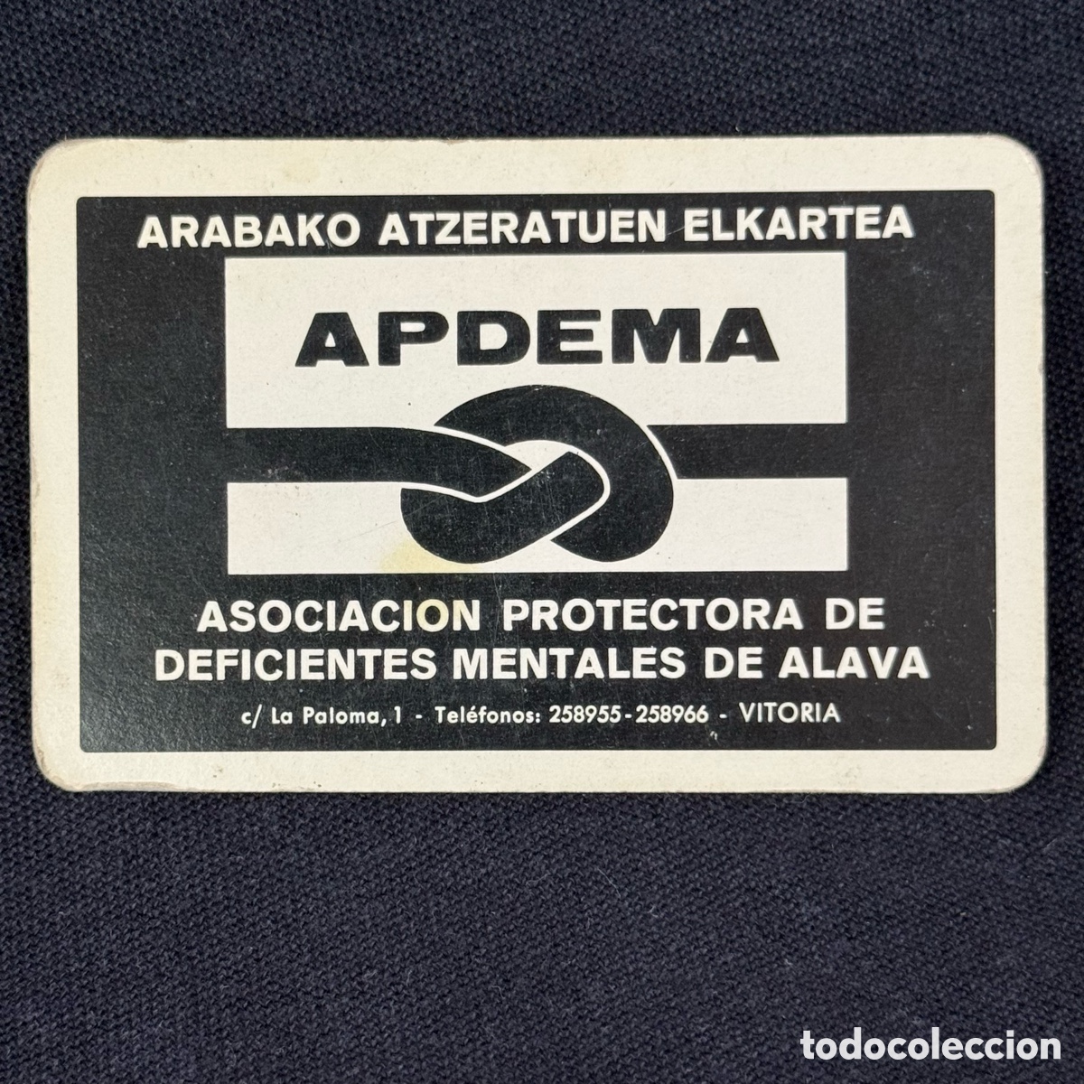 Collectionnisme Calendriers: CALENDARIO BOLSILLO FOURNIER APDEMA ASOCIACION DEFICIENTES MENTALES 1977