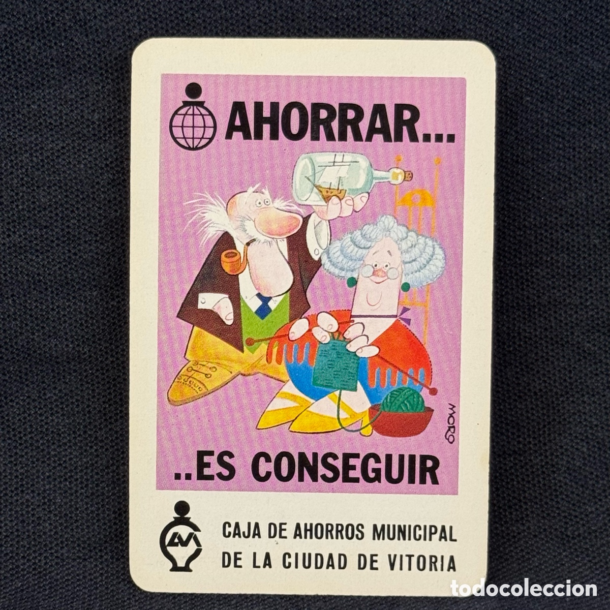 Collectionnisme Calendriers: CALENDARIO BOLSILLO FOURNIER CAJA AHORROS MUNICIPAL VITORIA 1980