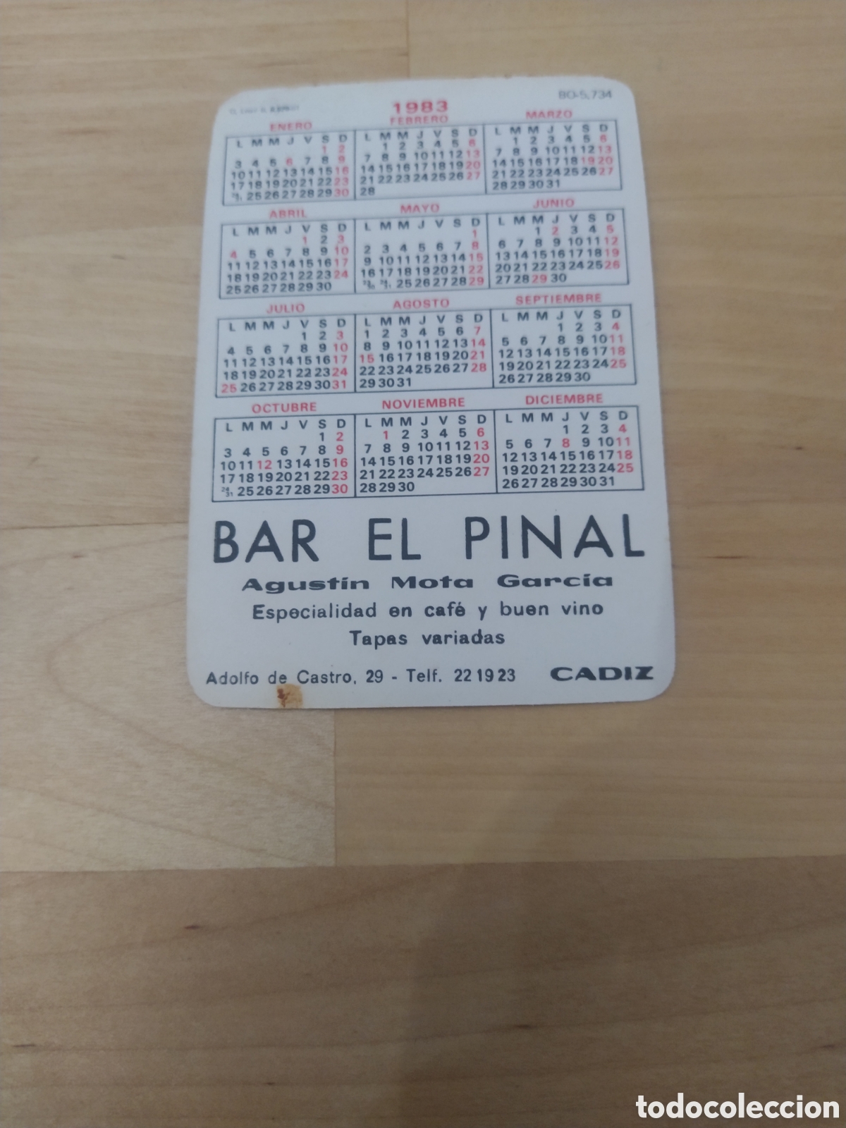Coleccionismo calendarios: CALENDARIO DE BOLSILLO DE GATITOS 1983 - Foto 2