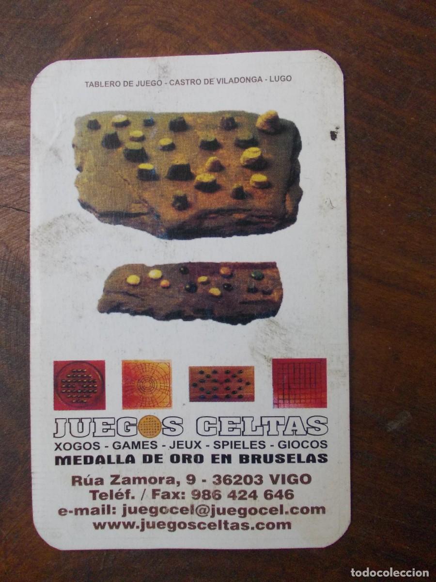 Collectionnisme Calendriers: Calendario de Bolsillo Juegos Celtas Castro de Viladonga Lugo A&ntilde;o 2001 con Regla
