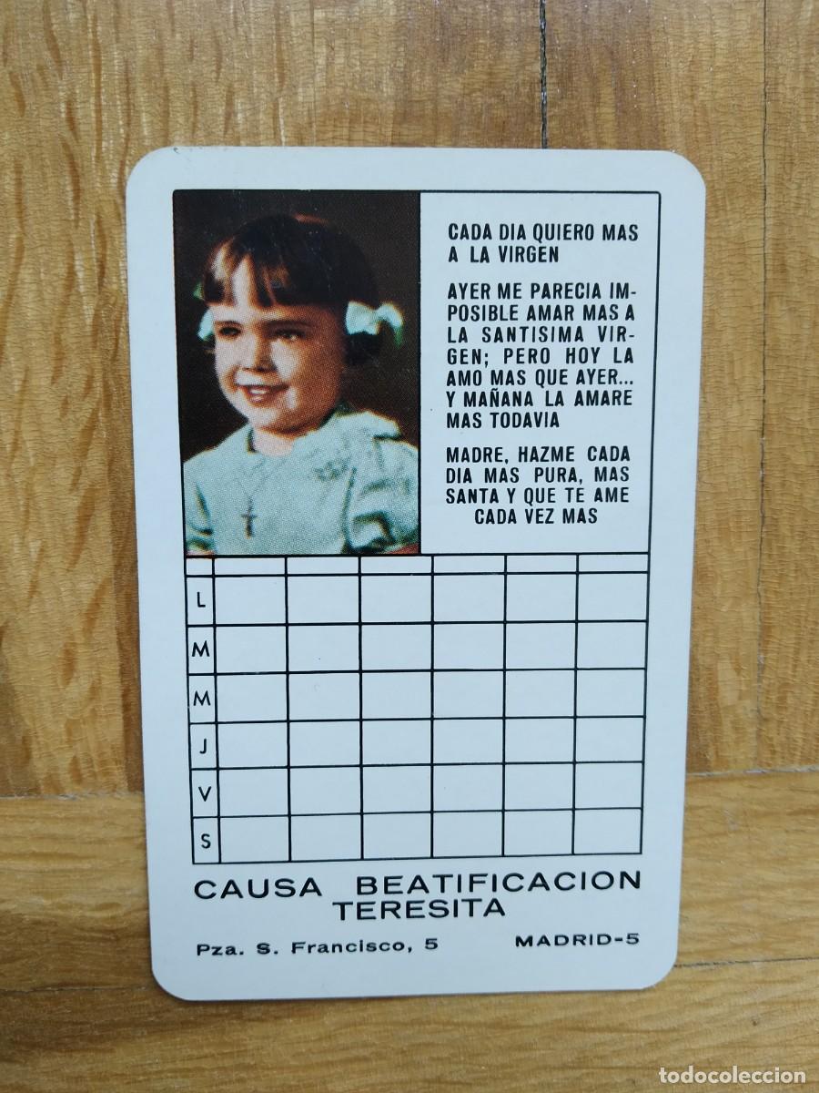 Coleccionismo Calendarios: CALENDARIO FOURNIER CAUSA BEATIFICACION TERESITA A&Ntilde;O 1969 VER FOTOS