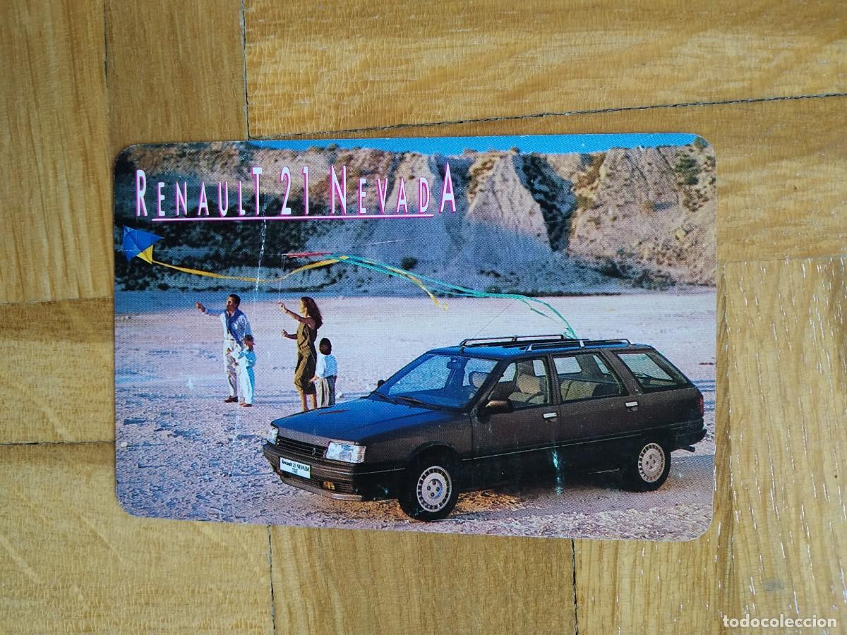 Coleccionismo Calendarios: CALENDARIO FOURNIER RENAULT 21 NEVADA A&Ntilde;O 1988 VER FOTOS