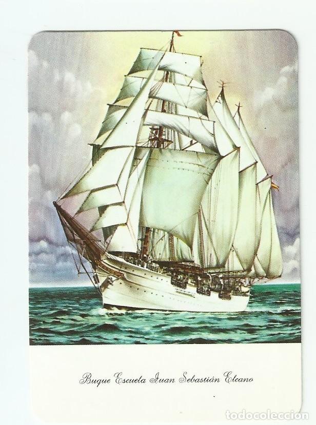 Coleccionismo calendarios: Almanaque / calendario de Bolsillo. Buque Juan Sebasti&aacute;n Elcano. 1985.