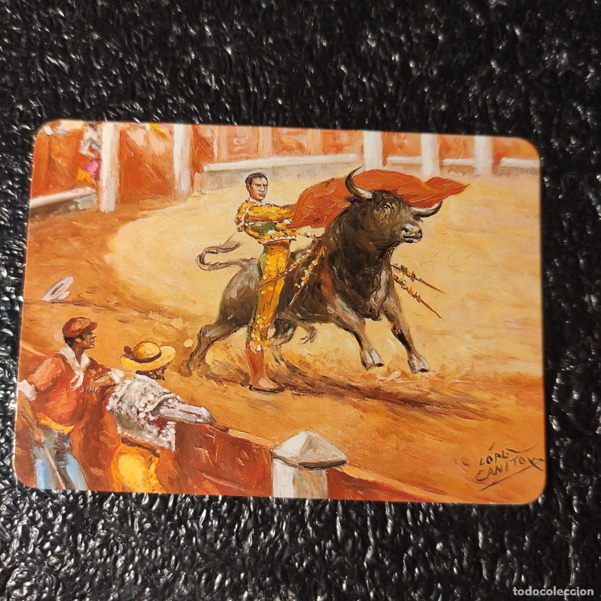 Coleccionismo Calendarios: CALENDARIO TAURINO .PINTURA DE LOPEZ CANITO 1994 ** PUBLI. CORIA DEL RIO . SEVILLA ** B7
