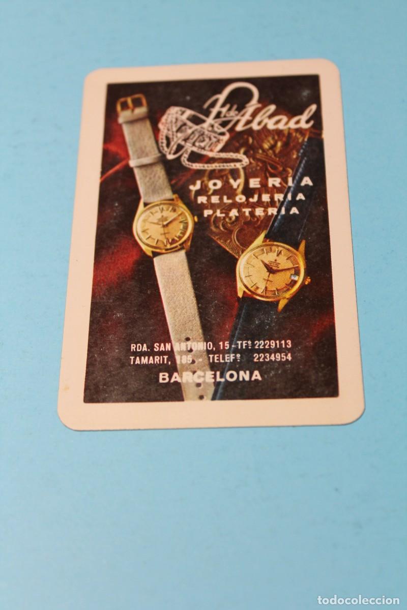 Colecionismo Calend&aacute;rios: CALENDARIO DE BOLSILLO. FOURNIER. JOYERIA RELOJERIA F. DE ABAD. A&Ntilde;O 1962. ES UN HF8.