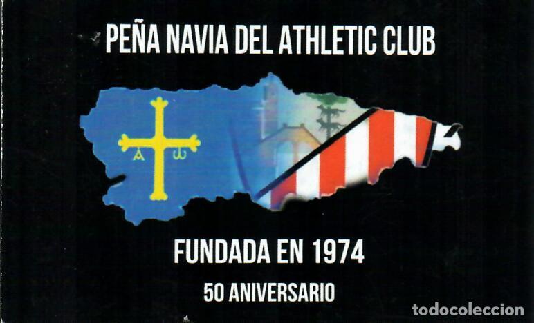 Coleccionismo calendarios: CALENDARIO DE PUBLICIDAD F&Uacute;TBOL - 2025 - PE&Ntilde;A NAVIA DEL ATHLETIC CLUB DE BILBAO