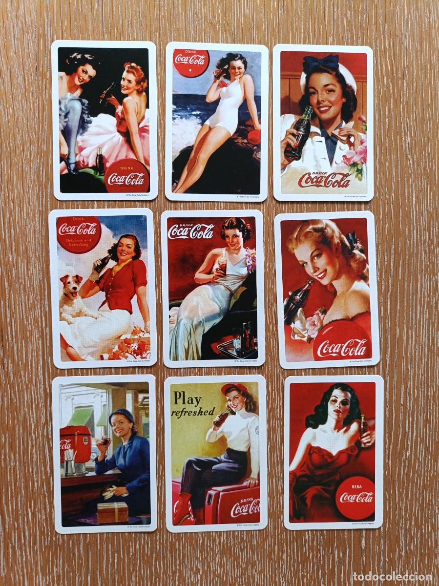 Coleccionismo Calendarios: 9 CALENDARIO BOLSILLO - A&Ntilde;O 2006 - COCA COLA - NAIPES COMAS