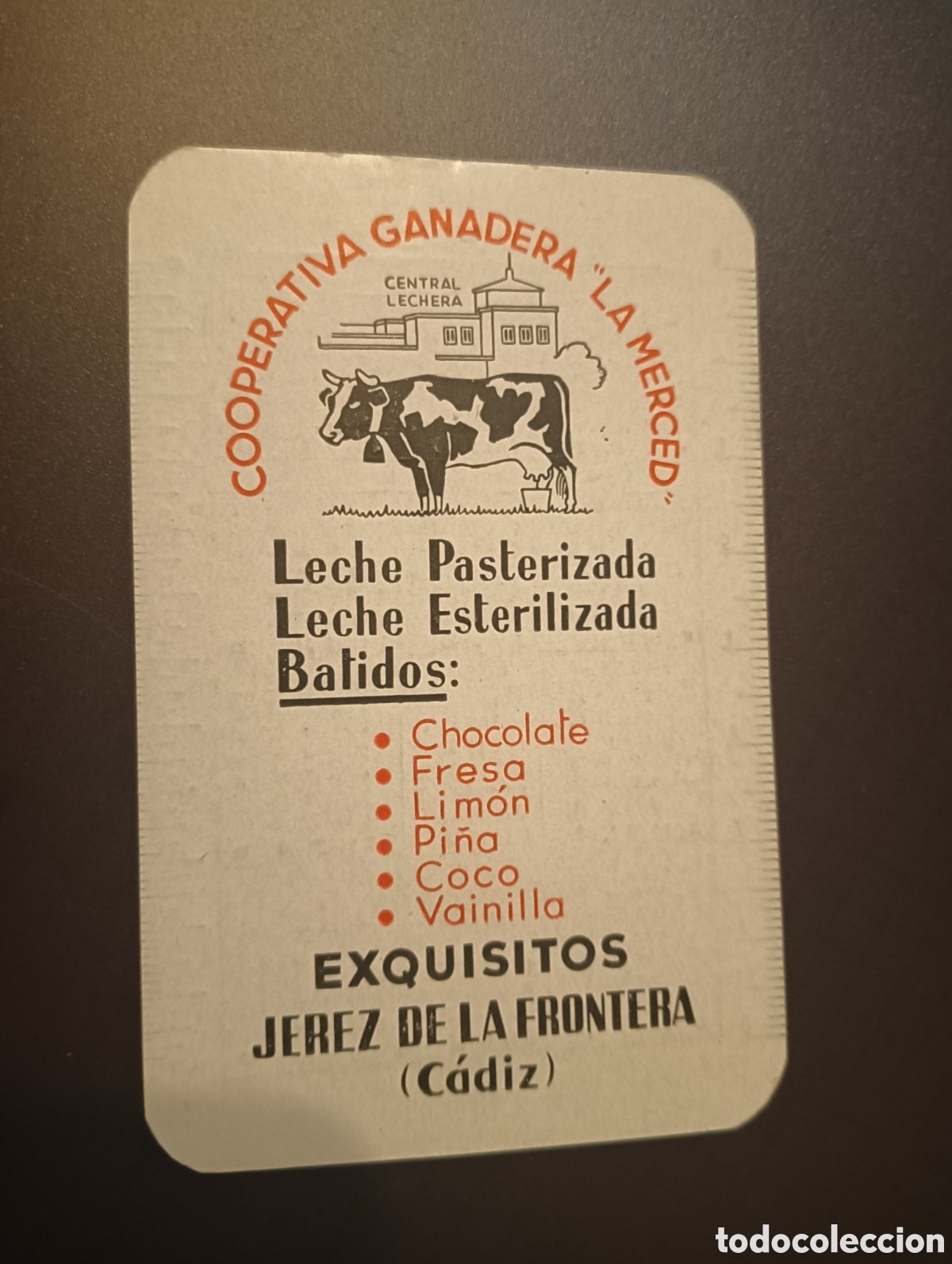 Coleccionismo calendarios: Calendario leche la Merced.1962