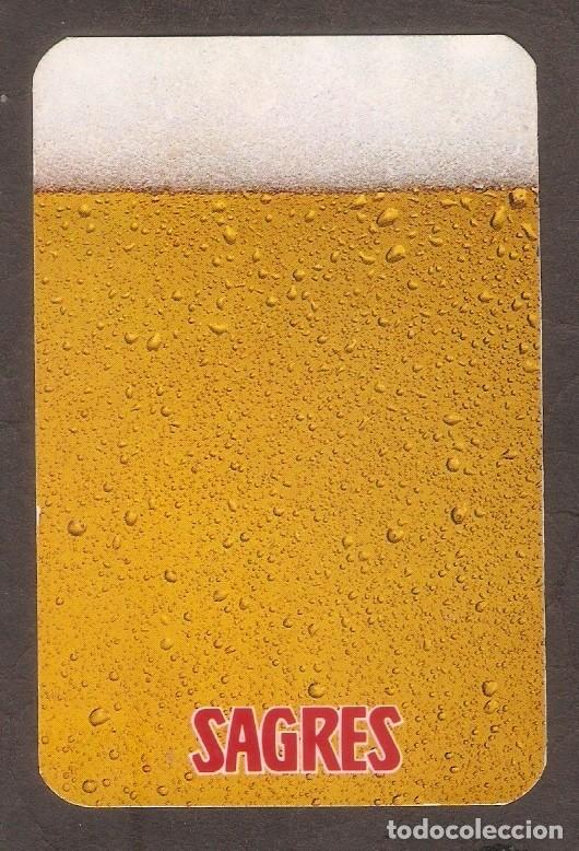 Coleccionismo calendarios: CALENDARIO DE BOLSILLO PORTUGAL A&Ntilde;O 1986 BEBIDAS - CERVEZA SAGRES - VER FOTO REVERSO
