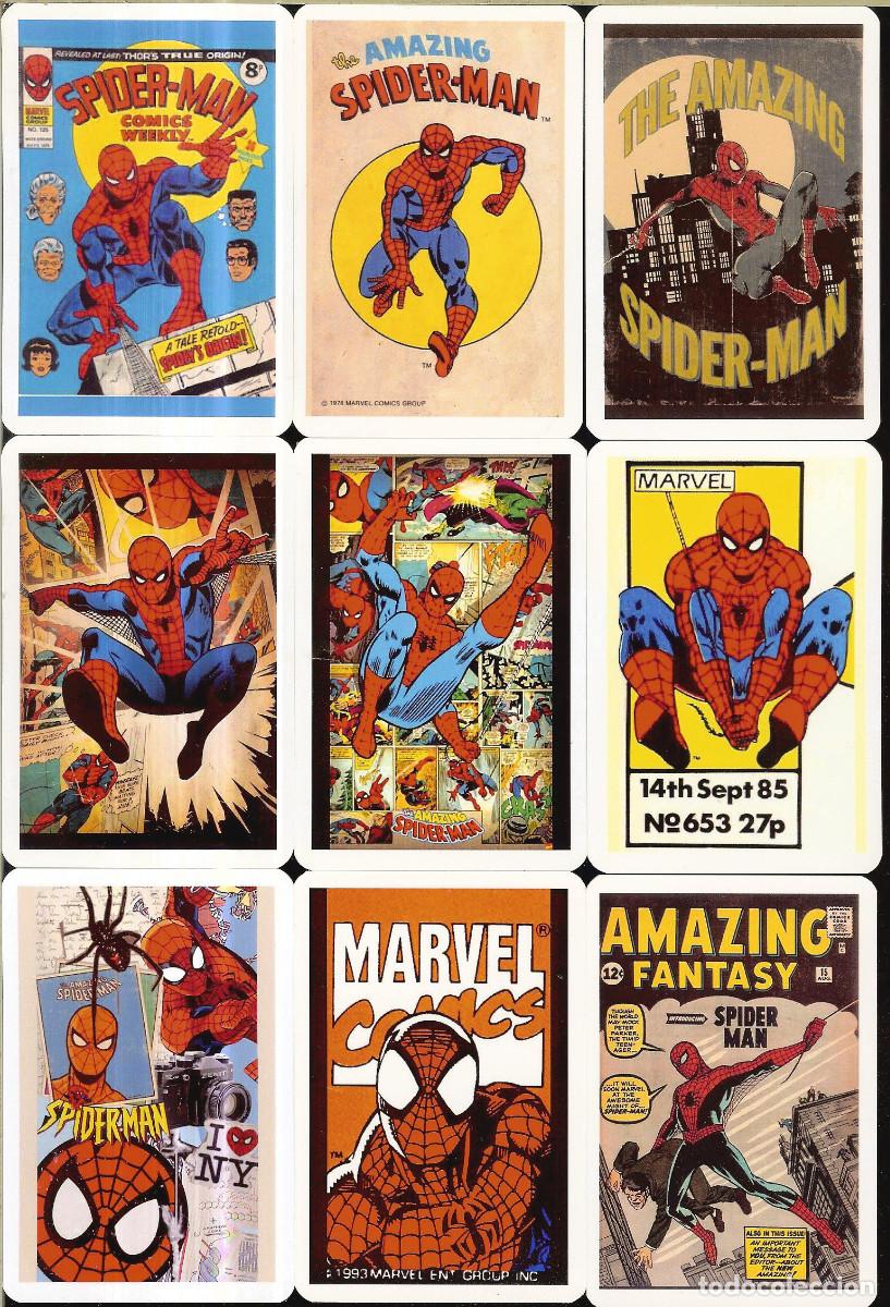 Coleccionismo Calendarios: 9 CALENDARIOS DE BOLSILLO - 2023 - SPIDERMAN - EDIC. LIMITADA (NO OFERTAS)