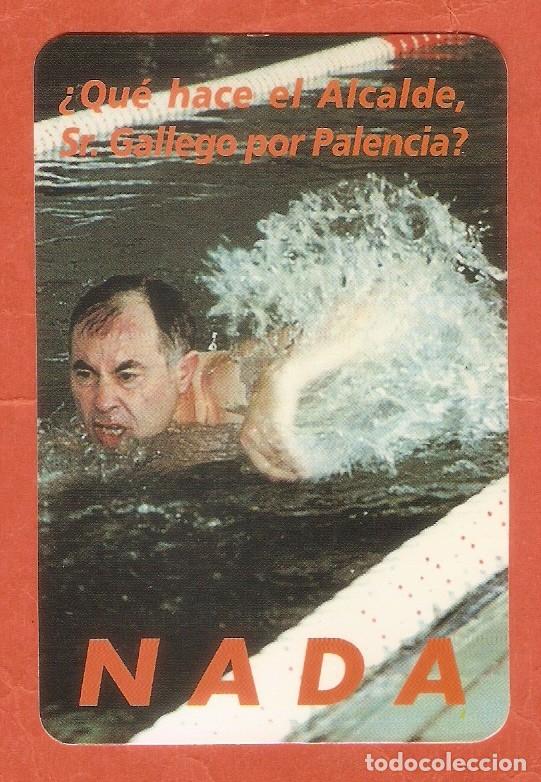 Coleccionismo calendarios: CALENDARIO DE BOLSILLO A&Ntilde;O 2002 POL&Iacute;TICA - PARTIDO POPULAR - PALENCIA - VER FOTO REVERSO
