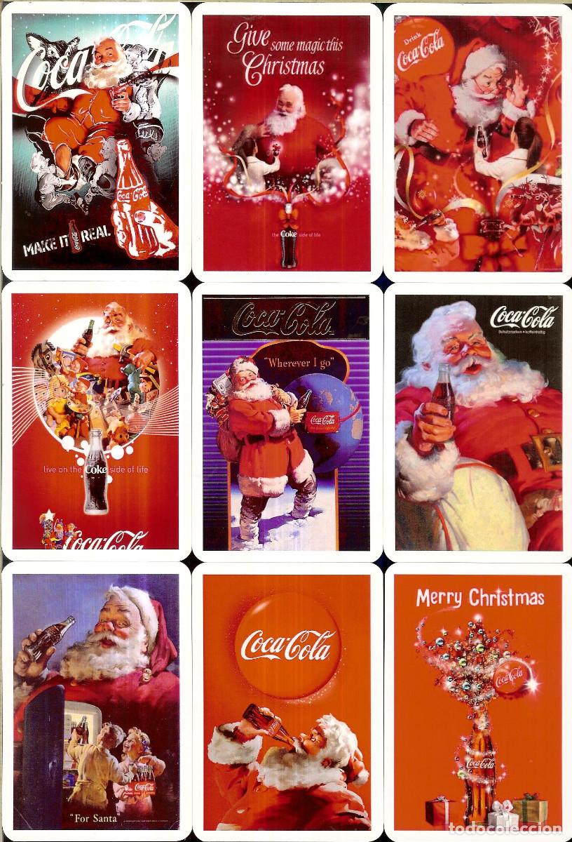 Coleccionismo calendarios: 9 CALENDARIOS DE BOLSILLO - A&Ntilde;O 2023 - COCA COLA MERRY CHRITSMAS (NO ACEPTO OFERTAS)
