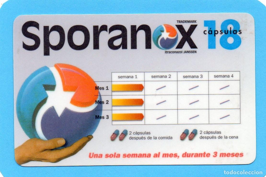 Collezionismo Calendari: Calendario de Publicidad 1996 - SPORANOX