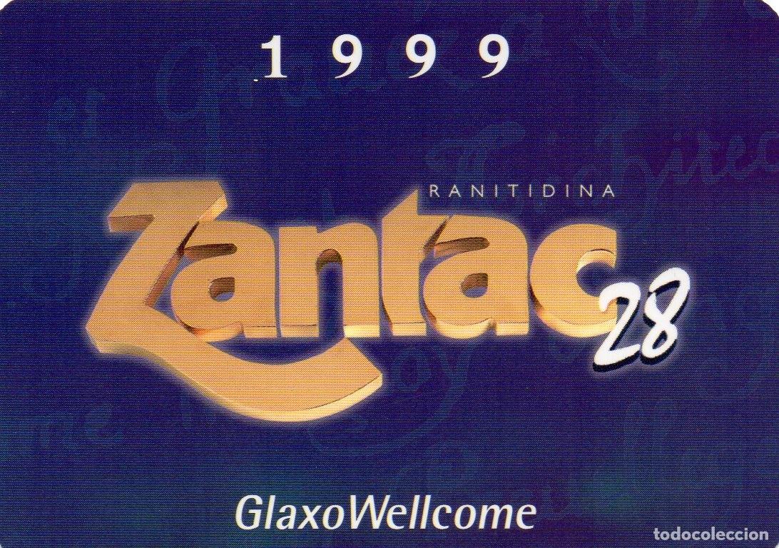 Collezionismo Calendari: Calendario de Publicidad 1999 - ZANTAC 28