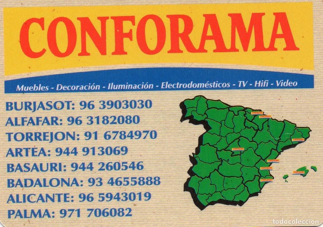 Colecionismo Calend&aacute;rios: Calendario de Publicidad 1999 - CONFORAMA