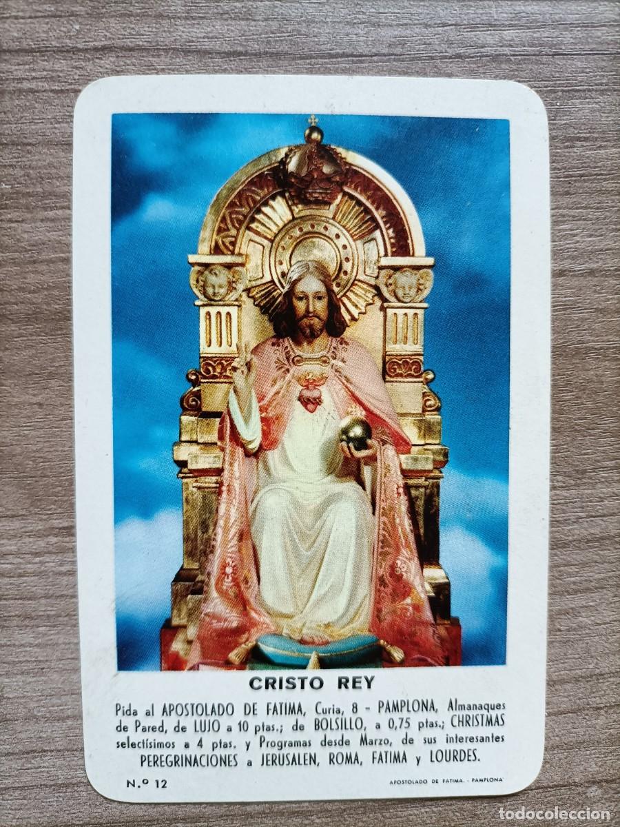 Coleccionismo calendarios: Calendari de bolsillo de Cristo Rey 1964 - Fournier