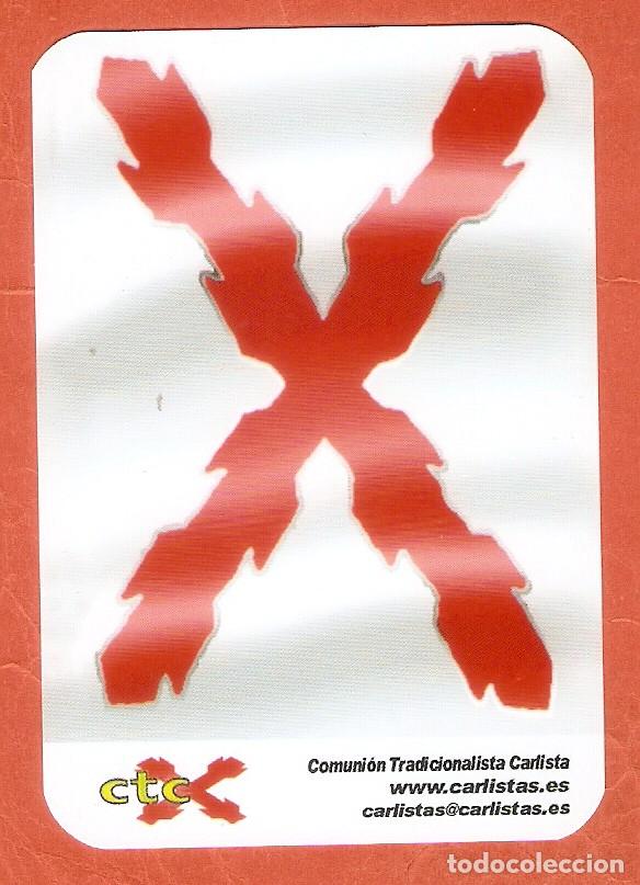 Coleccionismo calendarios: CALENDARIO DE BOLSILLO DEL A&Ntilde;O 2009 POL&Iacute;TICA - COMUNI&Oacute;N TRADICIONALISTA CARLISTA - VER FOTO REVERSO