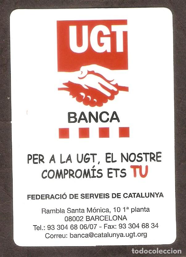 Coleccionismo Calendarios: CALENDARIO DE BOLSILLO A&Ntilde;O 2007 SINDICATO - UGT - BANCA - CATALU&Ntilde;A - VER FOTO REVERSO