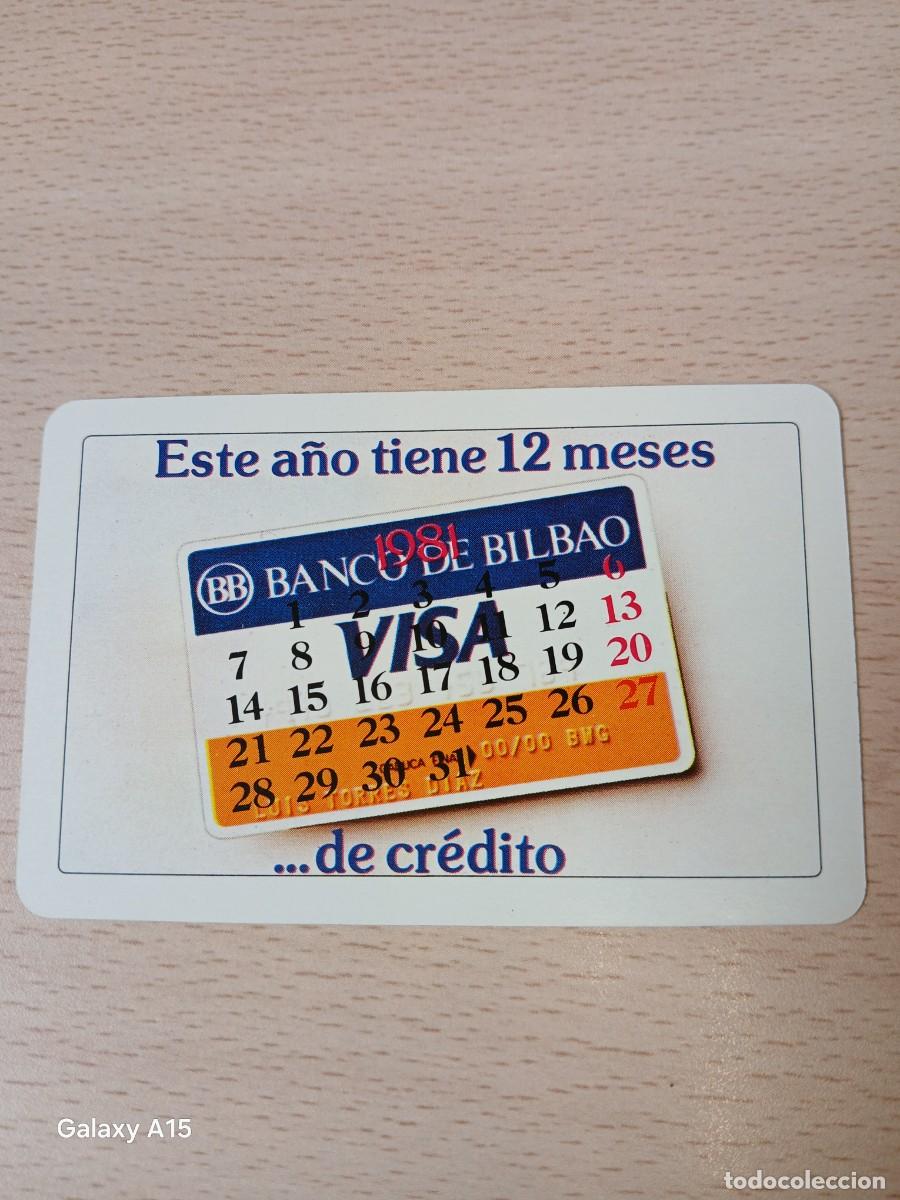 Collectionnisme Calendriers: CALENDARIO DE BOLSILLO BANCO DE BILBAO. Fournier. A&Ntilde;O 1981