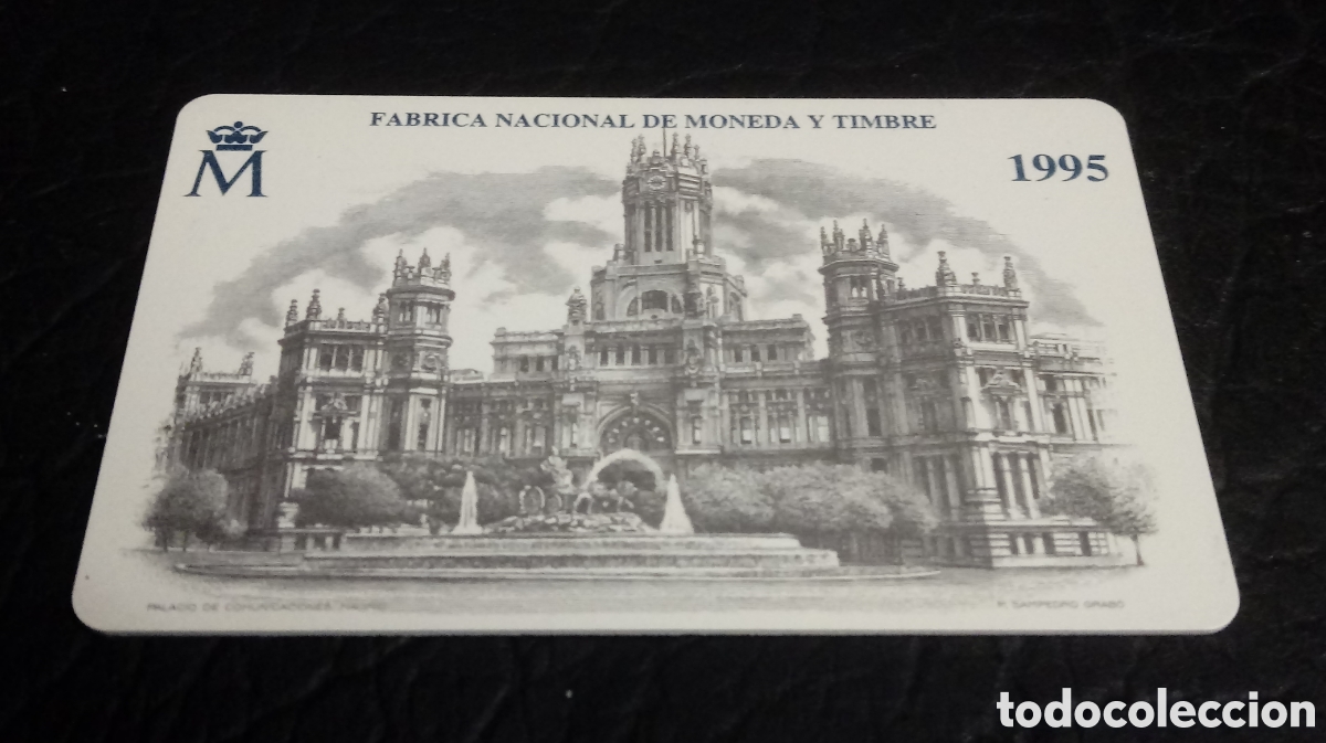 Coleccionismo calendarios: Calendario Fnmt 1995 - Foto 1