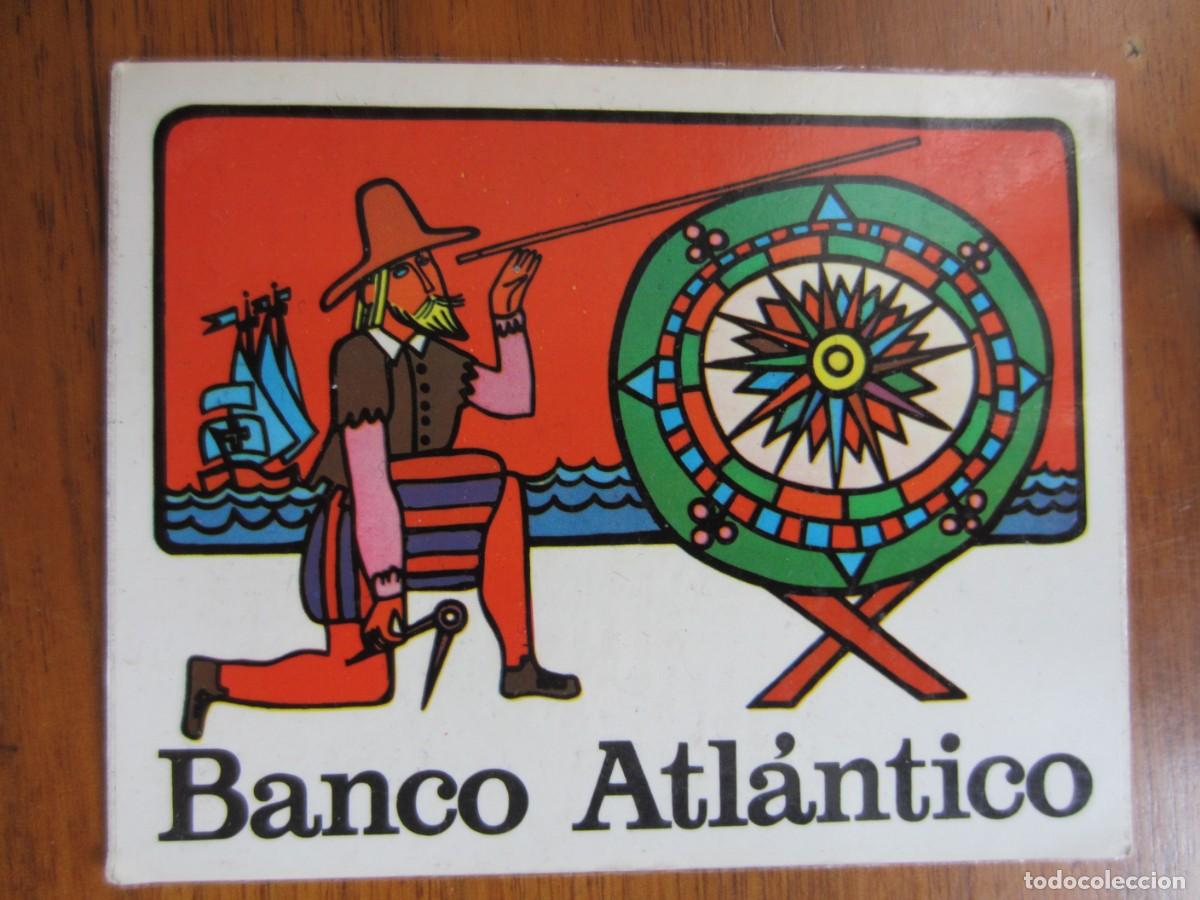 Collectables Calendars: CALENDARIO NO FOURNIER-BANCO ATLANTICO-DEL 1974 VER FOTOS