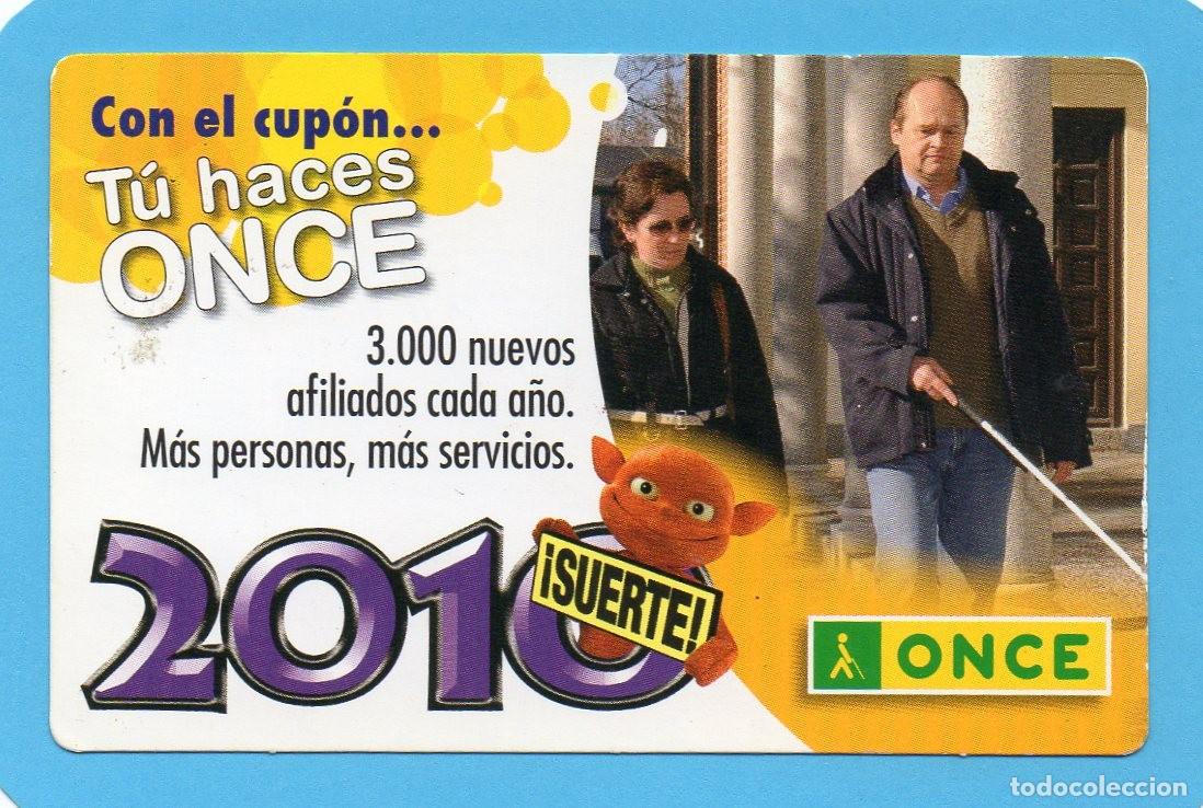 Coleccionismo calendarios: Calendario de Publicidad 2010 - ONCE - Foto 1