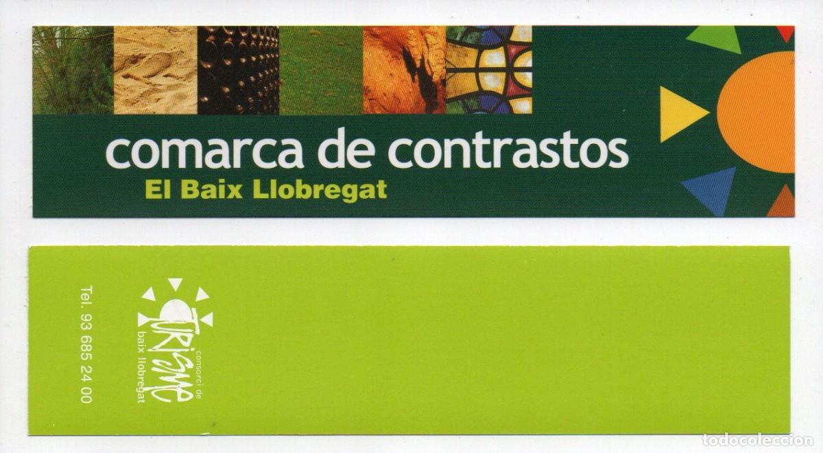 MARCAPAGINAS, EL BAIX LLOBREGAT - COMARCA DE CONTRASTOS.