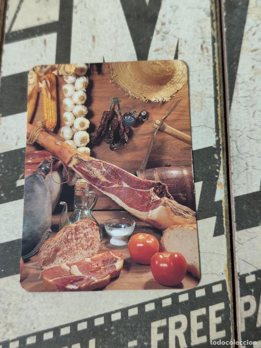 Coleccionismo Calendarios: 3674 Calendario Bodegon Jam&oacute;n Carnicer&iacute;a Mart&iacute;n y Mingorance La Herradura 2001