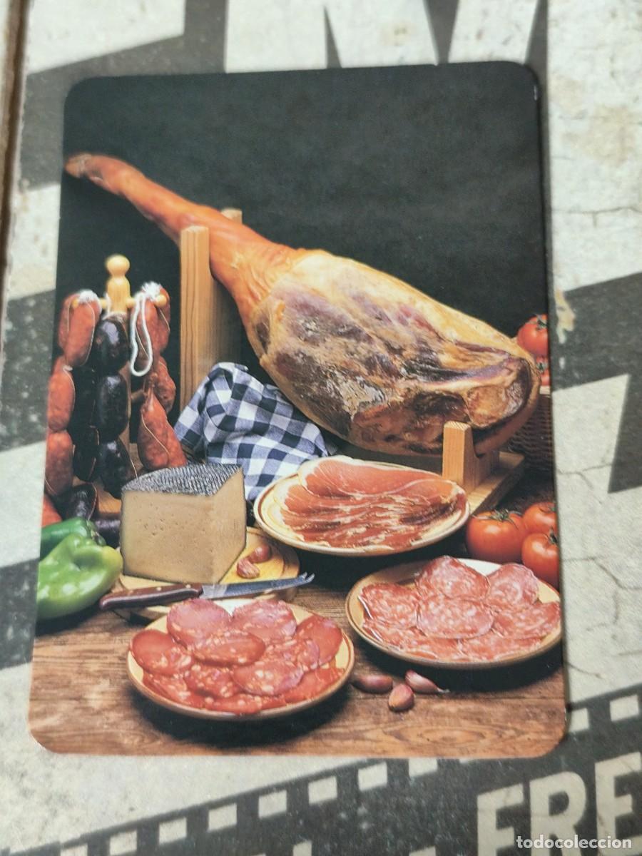 Coleccionismo Calendarios: 3675 Calendario Bodegon Jam&oacute;n Carnicer&iacute;a Mart&iacute;n y Mingorance La Herradura 2001