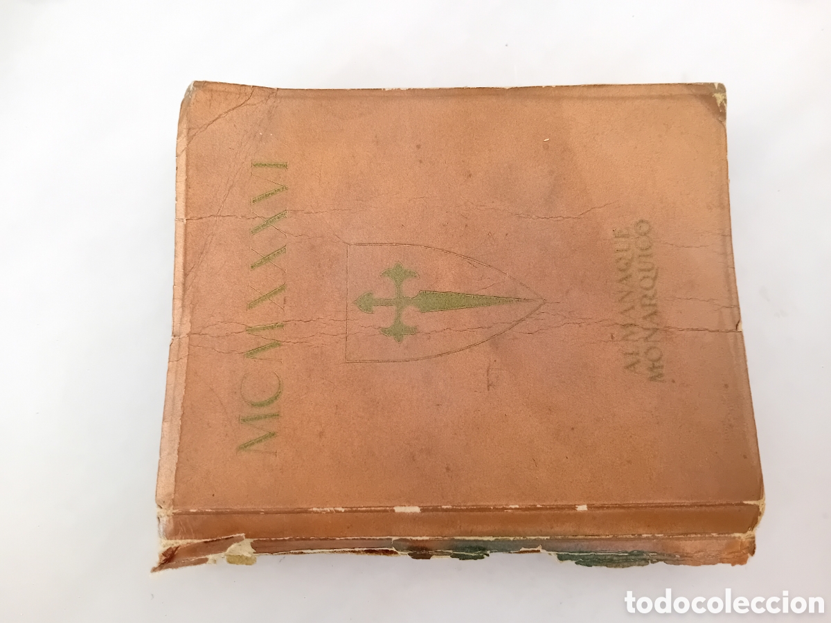 Coleccionismo calendarios: almanaque monarquico a&ntilde;o 1936 - Foto 1